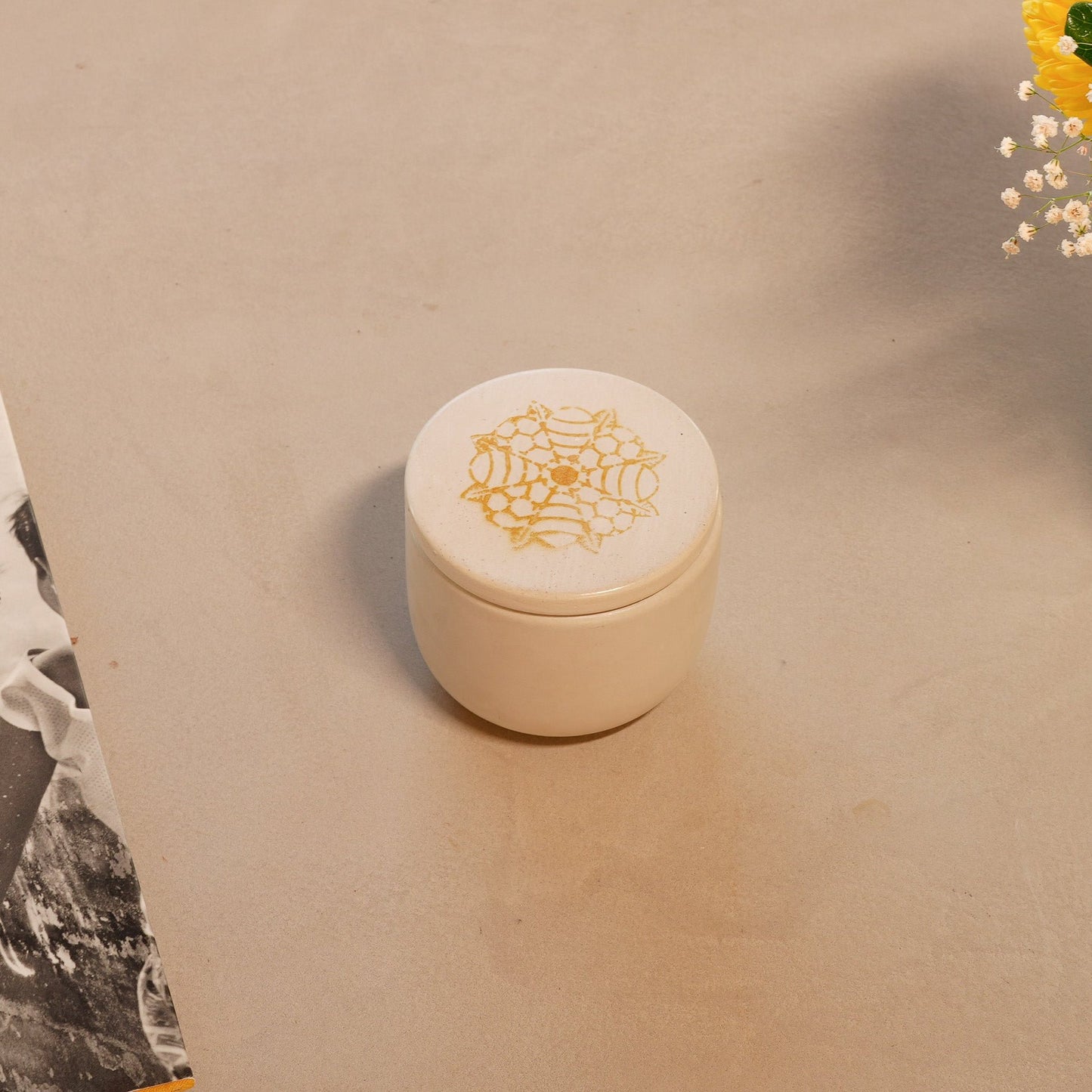 Concrete Jar Candle