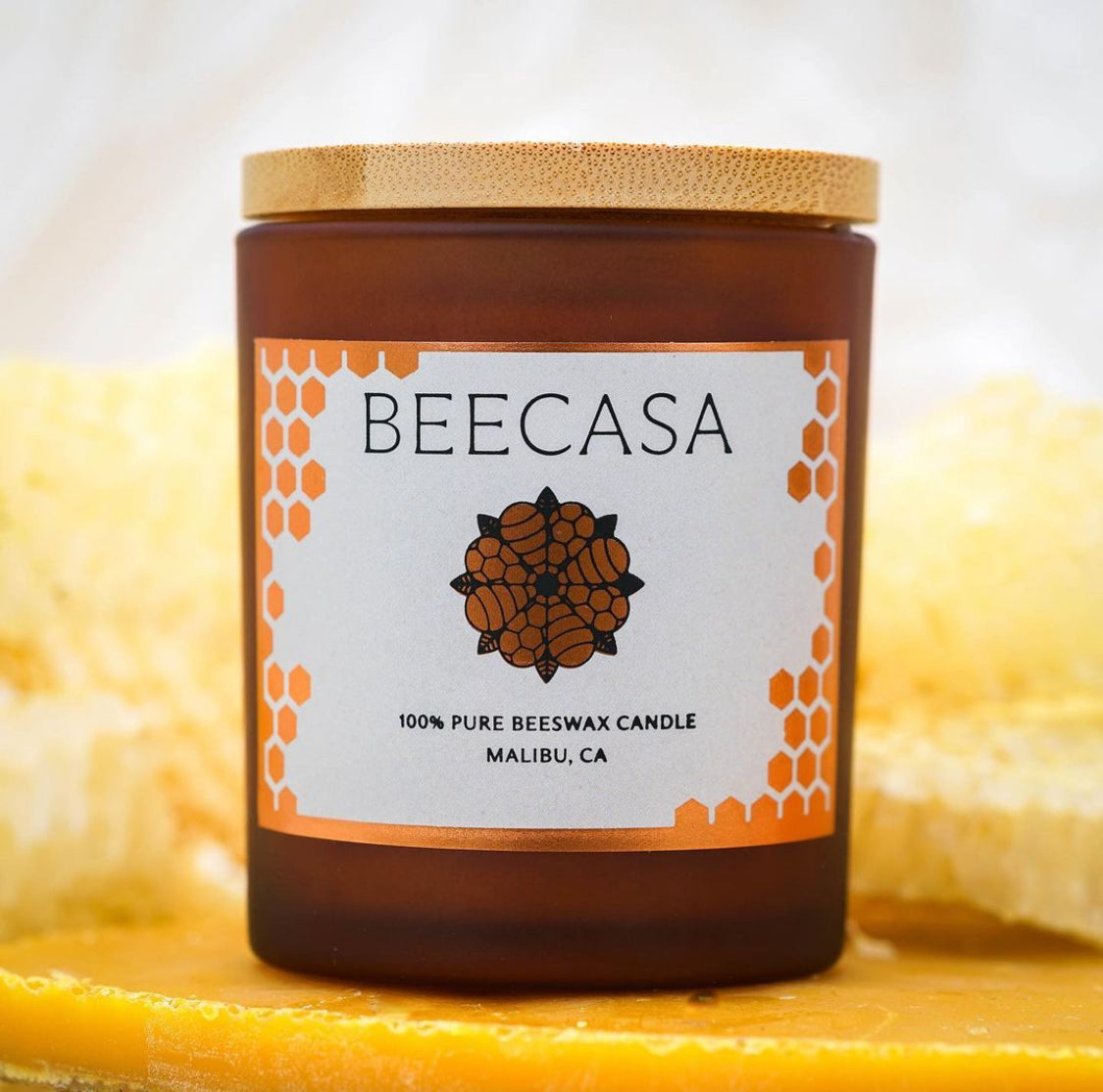Lavender Beeswax Jar